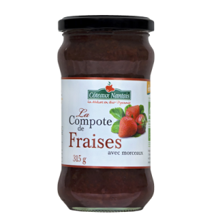 Côteaux Nantais Compote de Fraise 315G