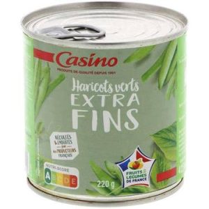 Haricots Verts Extra Fins Casino 400 g