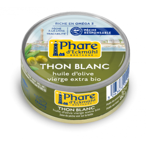 Phare d’Eckmuhl Thon Blanc à l’Huile d’Olive 80g