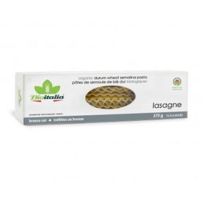 Lasagne de Semoule de Blé Dur Bio BIOITALIA 375g