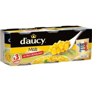 Mais Ultra Croquant D’aucy 200g * 3