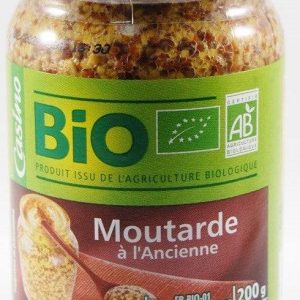 Moutarde à l&rsquo;ancienne Bio Casino 200G