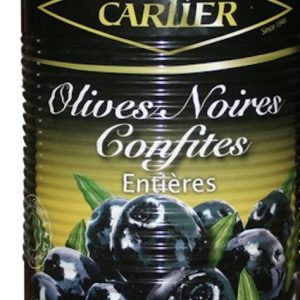 OLIVES NOIRES Confites Entières 1/2  CARTIER