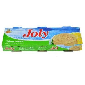 Thon Entier à l’Huile Végétale et Citron Joly 3x 85g