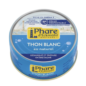 Phare d’Eckmuhl Thon Blanc au Naturel Pêche Responsable 112G