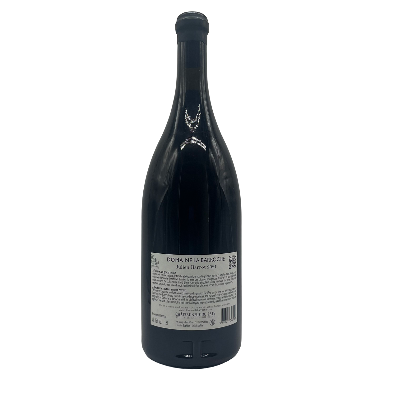 Magnum Châteauneuf-du-Pape « Julien Barrot » 2021 – 150cl – Image 2